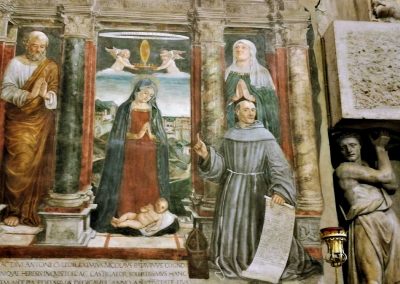 Padova Padua Fresco Basilica sant'Antony Affresco Sant'Antonio