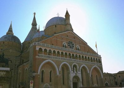 Padova Padua Sant'Antony Basilica sun blue sky